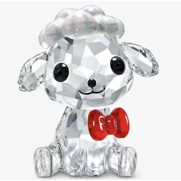 NIB Authentic Swarovski SCS 2020 Fluffy The Lamb Crystal Figurine #5518714 - Picture 4 of 4